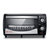 高乐士 多功能家用烘焙电烤箱 GT9-F1 12L(黑色 12L)第4张高清大图