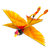 汉王出头鸟（Hanvon）儿童玩具男孩女孩遥控玩具礼物 智能仿生扑翼飞行机器鸟(黄色)第2张高清大图