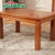 健舒宝 小户型实木餐桌餐台 西餐桌椅组合 中式橡木饭桌家具(1.3M 单桌)第3张高清大图