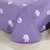 洁帛 全棉斜纹活性印花 纯棉被套 1.5m床和1.8m床通用 适用于200*230cm被芯(紫色花海 颜色)第5张高清大图