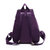 森泰英格新款尼龙女包轻巧女生小背包双肩包休闲运动手拎包 1612(紫色)第3张高清大图