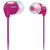 Philips/飞利浦 SHE3590入耳式耳机mp3重低音立体声she6000升级版(粉色)第3张高清大图