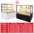 五洲伯乐（WUZHOUBOLE） 蛋糕柜面包展示柜风冷保鲜柜冷藏柜水果寿司陈列柜熟食柜 白色直角后开门(0.9米CLY-0.9A)第5张高清大图