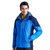 TECTOP户外新款冲锋衣男女三合一两件套西藏防水保暖加厚登山外套(男款宝蓝色 XL)第4张高清大图