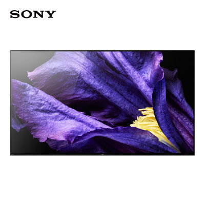 索尼(SONY) KD-55/65A9F 4K HDR图像处理芯片X1旗舰版 特丽魅彩显示技术 智能电视 黑色(黑色 K