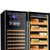 索比亚SY128智能恒温恒湿雪茄红酒组合柜 茶叶柜 冷藏柜 冰吧展示柜雪松木保湿盒(棕色明拉手)第2张高清大图