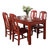 木巴实木餐桌椅组合现代简约长方形4人6人小户型西餐桌子吃饭用(CZ133 默认)第5张高清大图