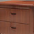 一米色彩 实木床头柜简约现代橡木整装原木胡桃色卧室床边储物柜(胡桃色 500*410*540mm)第2张高清大图
