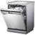 美的(Midea) 柜式洗碗机 D7 大容量独嵌家用洗碗机第3张高清大图