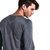 美国HOTSUIT男士长袖运动t恤春季吸湿排汗透气运动健身衣上衣5694003(深花灰 XL)第5张高清大图