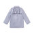 2019春季新款韩版中长款儿童风衣外套(140 浅紫色)第5张高清大图