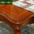 卡富丹W5102实木餐桌椅组合客厅美式长方形餐桌6人 欧式雕花家用吃饭桌子简约木质桌(全实木1.3米餐桌)第3张高清大图