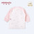 小米米minimoto婴儿衣服 新生儿秋季长袖家居服 宝宝棉质对襟上衣(红匹印 110cm（3岁+）)第2张高清大图