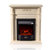 亚伦（ALLEN）取暖器WW00115 欧式经典木质壁炉仿真火焰电暖气电壁炉(棕色)第5张高清大图