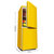 星星（XINGX） 128升 双门迷你出租家用冷藏冷冻节能静音小冰箱 黄色 BCD-128E(黄色)第2张高清大图
