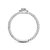 玛贝尔（MaBelle）S07099R全心18K白金镶钻戒指第3张高清大图