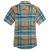 夏季新品条纹短袖衬衫 都市时尚2色可选韩版修身衬衣 733-dx-2(绿色 M)第2张高清大图