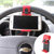 【颜色随机】方向盘手机支架车用手机架车载托架iPhone6S Plus苹果5S小米三星(颜色随机 其他)第2张高清大图