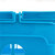 (国美自营)禧天龙Citylong 塑料收纳筐多用水果收纳篮厨房储物篮 大号3个装 孔雀蓝29L 7126第4张高清大图
