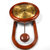 汉时（Hense)欧式复古实木装饰挂钟创意客厅古典石英静音摆钟HP11(松木-石英机芯)第4张高清大图