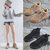 加绒马丁靴女2021冬季新款反光棉鞋女保暖学生短靴韩版女靴子K806(黑色 37)第3张高清大图