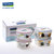 韩国Glasslock原装进口钢化玻璃保鲜盒饭盒冰箱储存盒收纳盒家庭用礼盒套装(GL44二件套)第3张高清大图