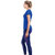 美国HOTSUIT运动T恤女2018夏季新款健身弹力透气运动短袖修身上衣6802009(海风蓝 XXL)第4张高清大图