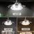 雷士照明智能隐形扇吊灯客厅餐厅卧室家用简约现代电扇灯具风扇灯(客餐厅款B-24瓦照明-3档风速)第3张高清大图