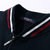 棒球领罗纹袖休闲拉链开衫长袖卫衣男式外套(黑色 185)第4张高清大图