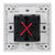西门子开关插座面板 悦动系列 雅白色 一位10A中途带荧光指示开关第3张高清大图