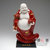 中国龙瓷 弥勒佛像摆件红瓷器德化陶瓷工艺品摆件客厅家居商务礼品ZGH0129-2ZGH0129-2第3张高清大图