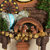 汉时欧式客厅创意布谷鸟挂钟田园艺术时钟个性装饰报时摆钟HP33(棕色（罗马表盘）)第5张高清大图