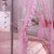 Bolly 宝莱国际 不锈钢支架*式方顶蚊帐 田园公主(粉色 206*220cm)第4张高清大图