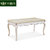 卡富丹 实木餐桌桌椅组合 欧式小户型长方形6人餐厅吃饭大桌子T510(白色 木面餐桌+4椅)第5张高清大图
