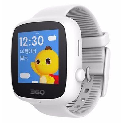 360儿童手表SE W601 云朵白 360儿童卫士 智能彩屏电话手表