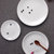 牛排盘子陶瓷圆形西餐盘子纯白菜盘家用碟子浅盘平盘菜碟西式餐具(6英寸浅盘(直径约15cm))第3张高清大图