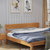 明佳友 实木床 现代简易北欧卧室家具 M215(榉木色 1.5米单床)第2张高清大图
