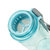 泰福高 便携带盖随手杯 创意学生水杯防漏随身塑料泡茶杯子350ML单只价(蓝色)第4张高清大图