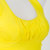 雅凯诗连体式裙式泳装 保守遮肚 显瘦简约 学生大人女士泳装夏季30106(黄色 M)第4张高清大图