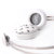 宾果（Bingle）i361耳机头戴式耳机麦克风（白色）（可拆卸设计,耳壳耳扣两步拆装,超薄不锈钢材质的头夹设计,3.5mm标准镀金插针,传输不失真）第5张高清大图