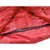 瓦里安雷DF-107女款新款貉子帽毛防水羽绒服（红色）（L码）第6张高清大图