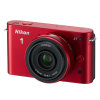 尼康（Nikon）J1（10mm/2.8）可换镜数码套机（红色）高清短片拍摄 多种拍摄场景选择 