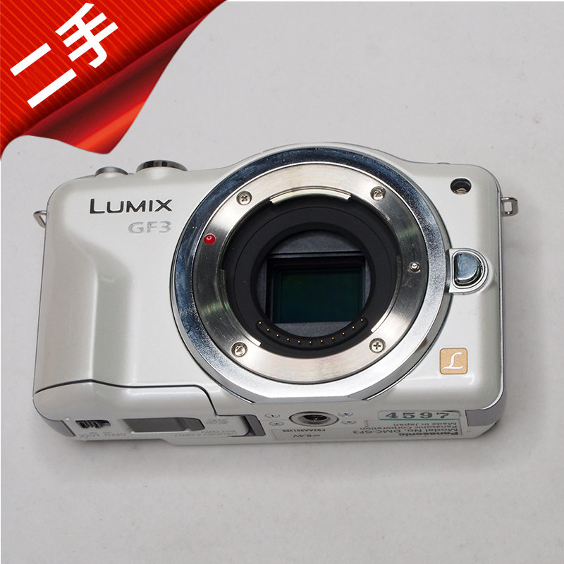 二手9成新panasonicdmcgf3双镜头套机14251442