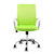 鸿邦 员工电脑椅家用简约办公转椅座椅老板人体工程学升降椅子(浅绿色+工字腿)第4张高清大图