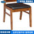 厂家直销 四川云贵供应 实木真皮椅子 多种规格支持定制 办公椅家用椅(默认 YG-SM539)第4张高清大图