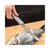 3件套不锈钢削皮刀 多功能去鱼鳞器水果刀刮丝器 家用瓜果刨丝刀(1个装)第3张高清大图