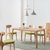 恒兴达 白橡木全实木餐桌椅组合小户型现代简约风格家具家用北欧长方形纯实木餐桌(1.4米 原木色 一桌四椅)第2张高清大图