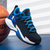 迈凯恩品牌儿童篮球鞋2022新款男童网面透气运动鞋男孩网鞋中大童防滑高帮跑步鞋(黑蓝685 40（24）)第2张高清大图