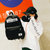didas/阿迪达斯女包双肩包男包书包校园户外旅行包休闲运动韩版背包(黑色)第4张高清大图