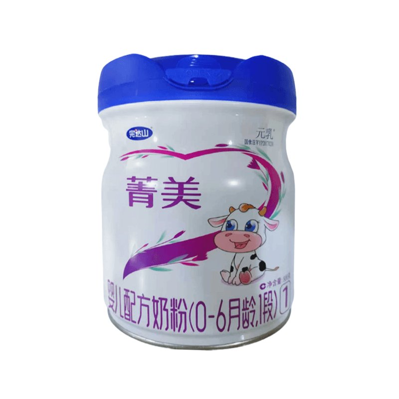 完达山菁美1段800g克6罐婴儿配方奶粉适合06月龄世纪贝贝